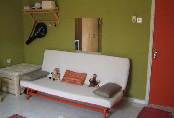 Недорогой диван-кровать ИКЕА ЭКСАРБИ для студентов или съемной квартиры
