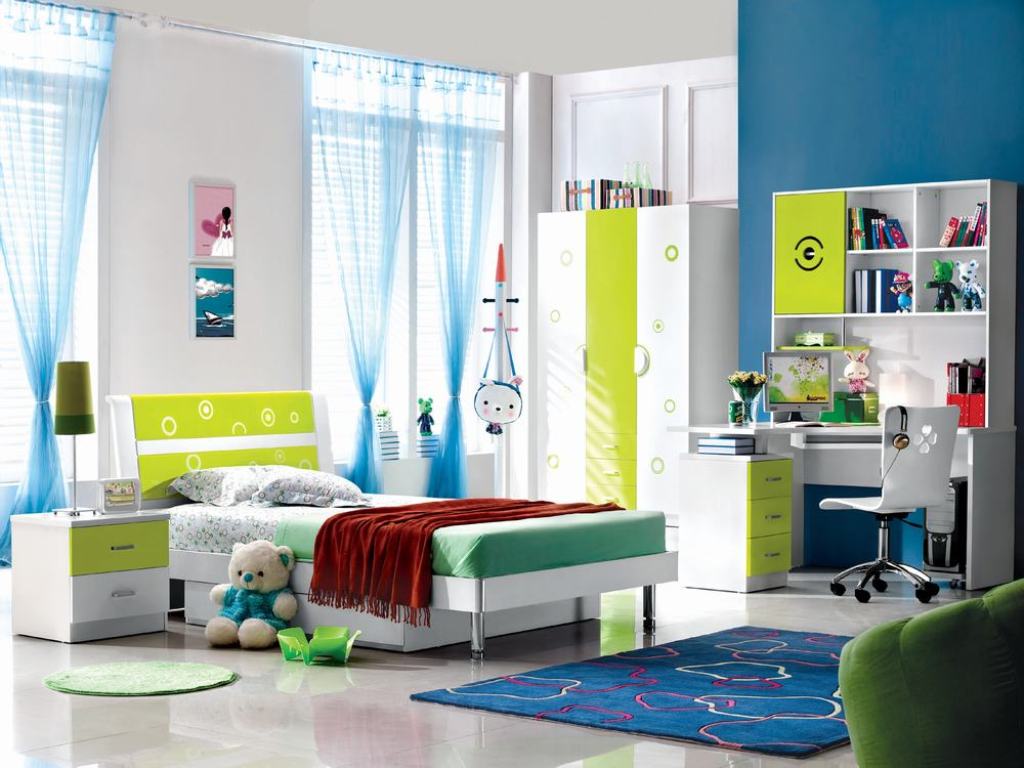 Цветовая палитра и материалы в интерьере комнаты