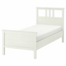 Каркас кровати, белая морилка/Лурой 90×200 см IKEA HEMNES ХЕМНЭС 392.108.08
