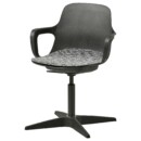 Рабочее кресло c подушкой, антрацит IKEA ODGER ОДГЕР 694.772.12