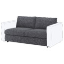 Секция 2-местного дивана-кровати, Gunnared классический серый IKEA VIMLE ВИМЛЕ 995.452.62
