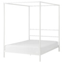 Каркас кровати на 4-х стойках, 140×200 см, белый IKEA VITARNA 605.736.80