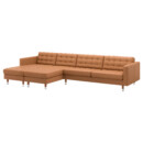 5-местный диван, с козеткой, Grann, Bomstad золотисто-коричневый, металл IKEA LANDSKRONA ЛАНДСКРУНА 492.691.53