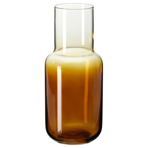 Ваза, коричневый, 21 см IKEA HÖSTAGILLE 706.003.34