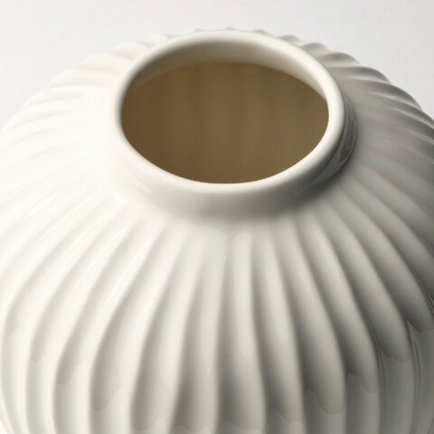 Ваза, белый, 14 см IKEA PELARBJÖRK 806.073.11