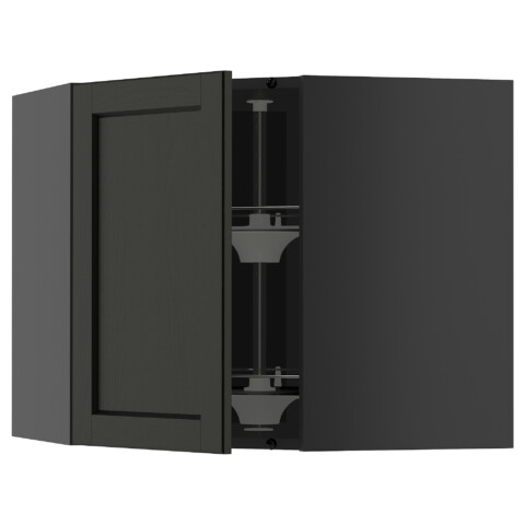 Угловой Навесной шкаф с вращающейся секцией IKEA METOD МЕТОД 095.874.35