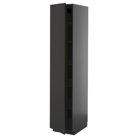 Высокий шкаф с полками IKEA METOD МЕТОД 495.871.41